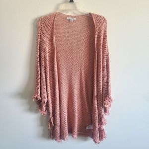 American Eagle Rustic Pink Cardigan